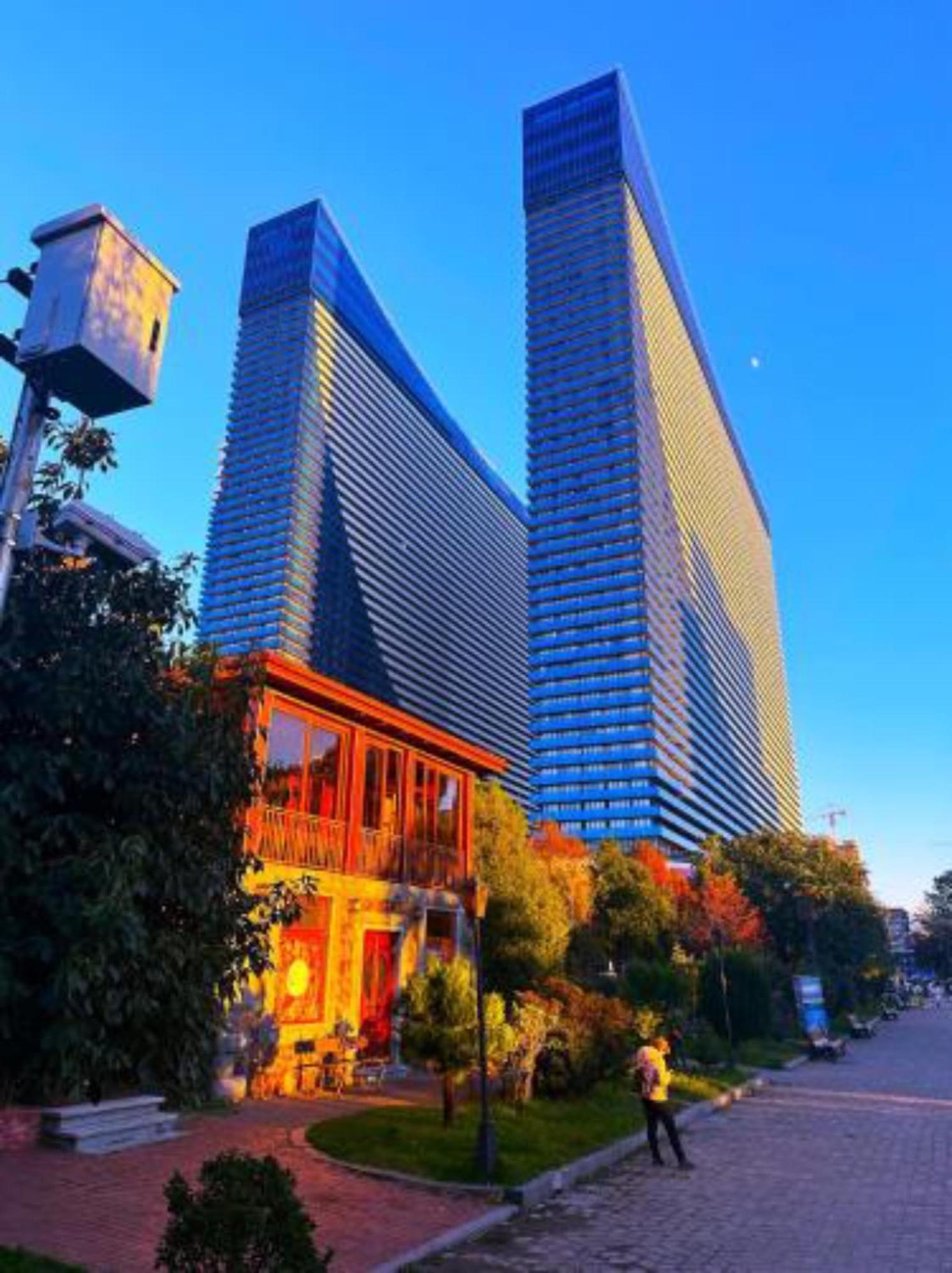 Ferienwohnung Orbi City Panorama Vip Batumi Exterior foto